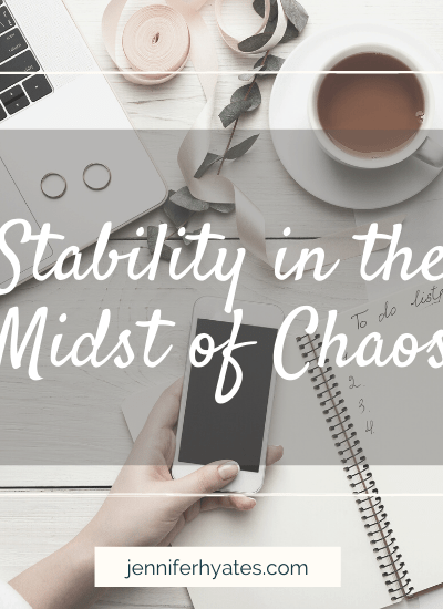 Stability in the Midst of Chaos