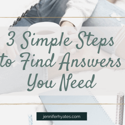 3 Simple Steps to Find Answers You Need