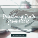 Discerning Truth from Error